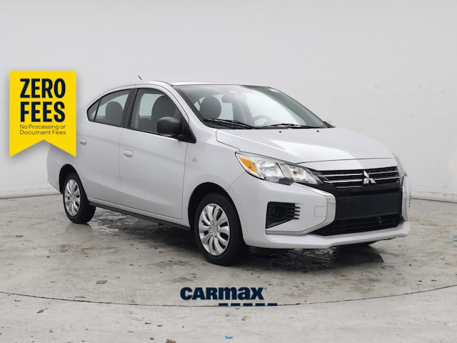 White 2023 Mitsubishi Mirage G4 ES FWD Sedan Front-Wheel Drive Automatic