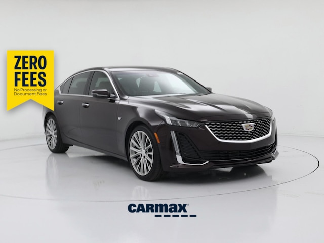 Red (Burgundy) 2020 Cadillac CT5 Premium Luxury Sedan RWD Sedan Rear-Wheel Drive Automatic
