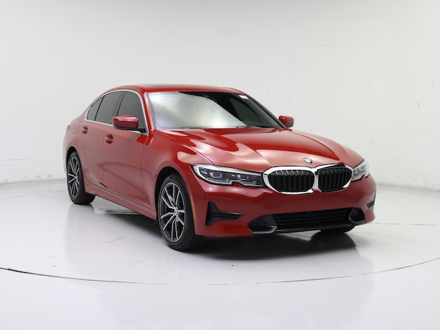Red 2021 BMW 3 Series 330i xDrive AWD Sedan All-Wheel Drive Automatic
