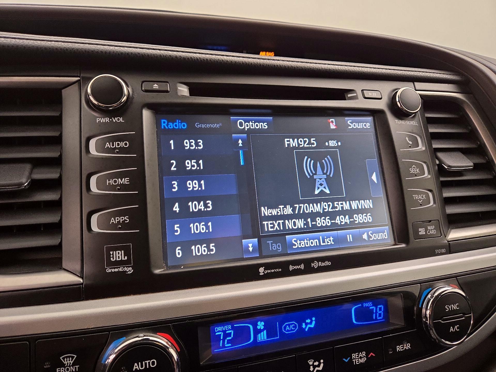 Thumbnail: 2017 Toyota Highlander - 16