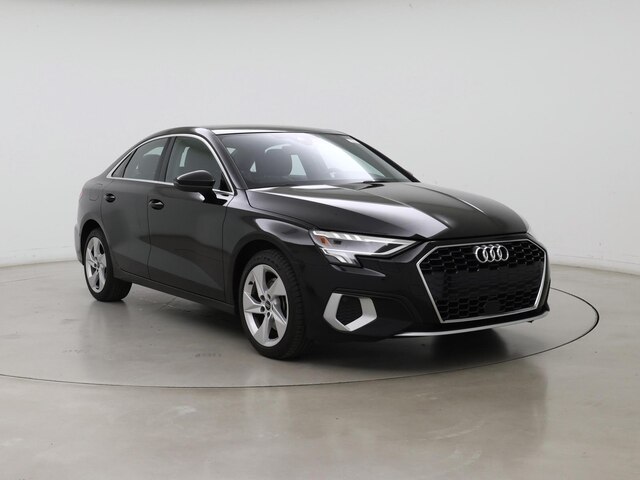 Black 2024 Audi A3 40 TFSI Premium FWD Sedan Front-Wheel Drive Automatic