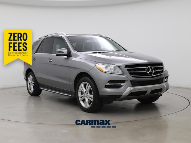 Silver 2015 Mercedes-Benz M-Class SUV / Crossover Rear-Wheel Drive Automatic