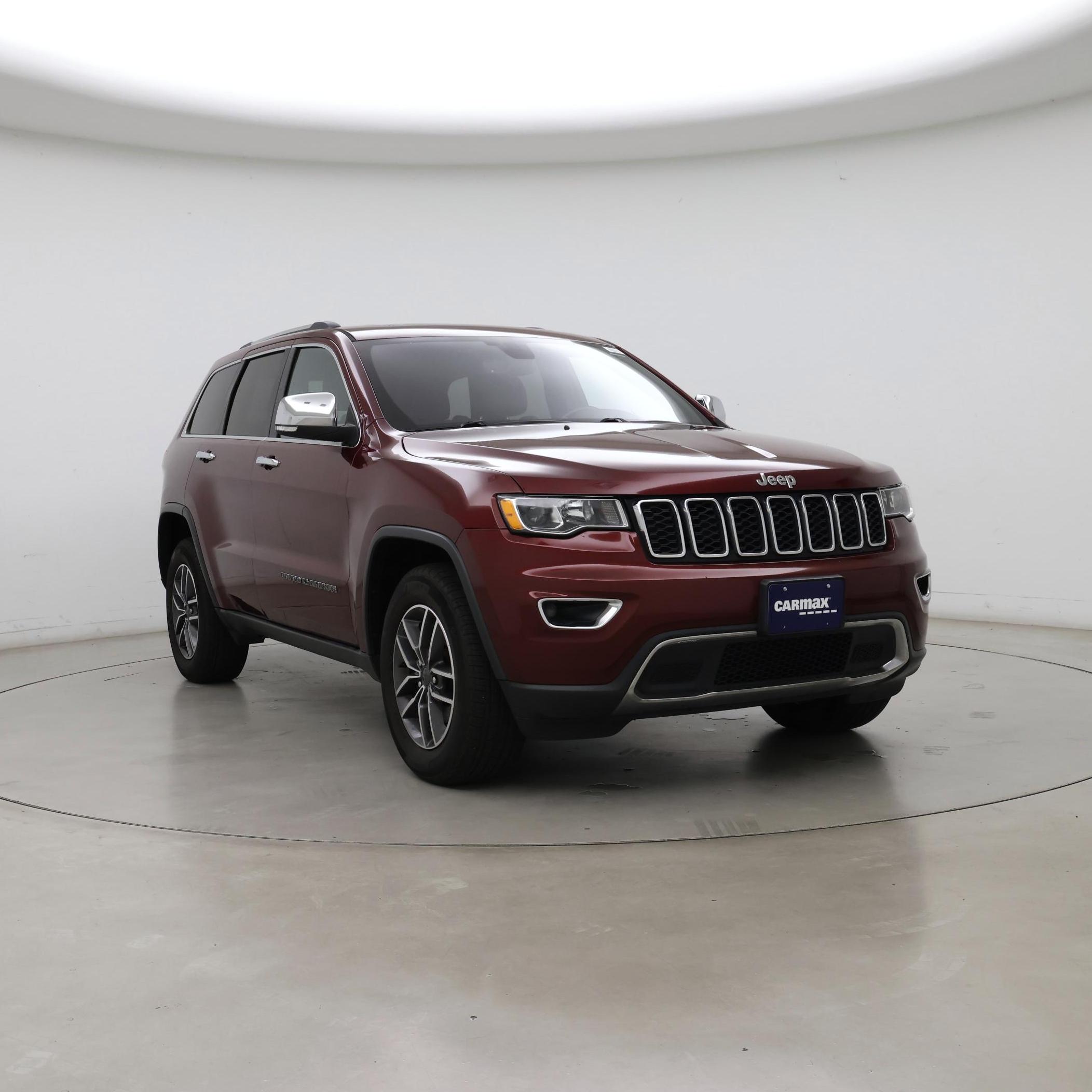 Red (Burgundy) 2020 Jeep Grand Cherokee SUV / Crossover Four-Wheel Drive Automatic