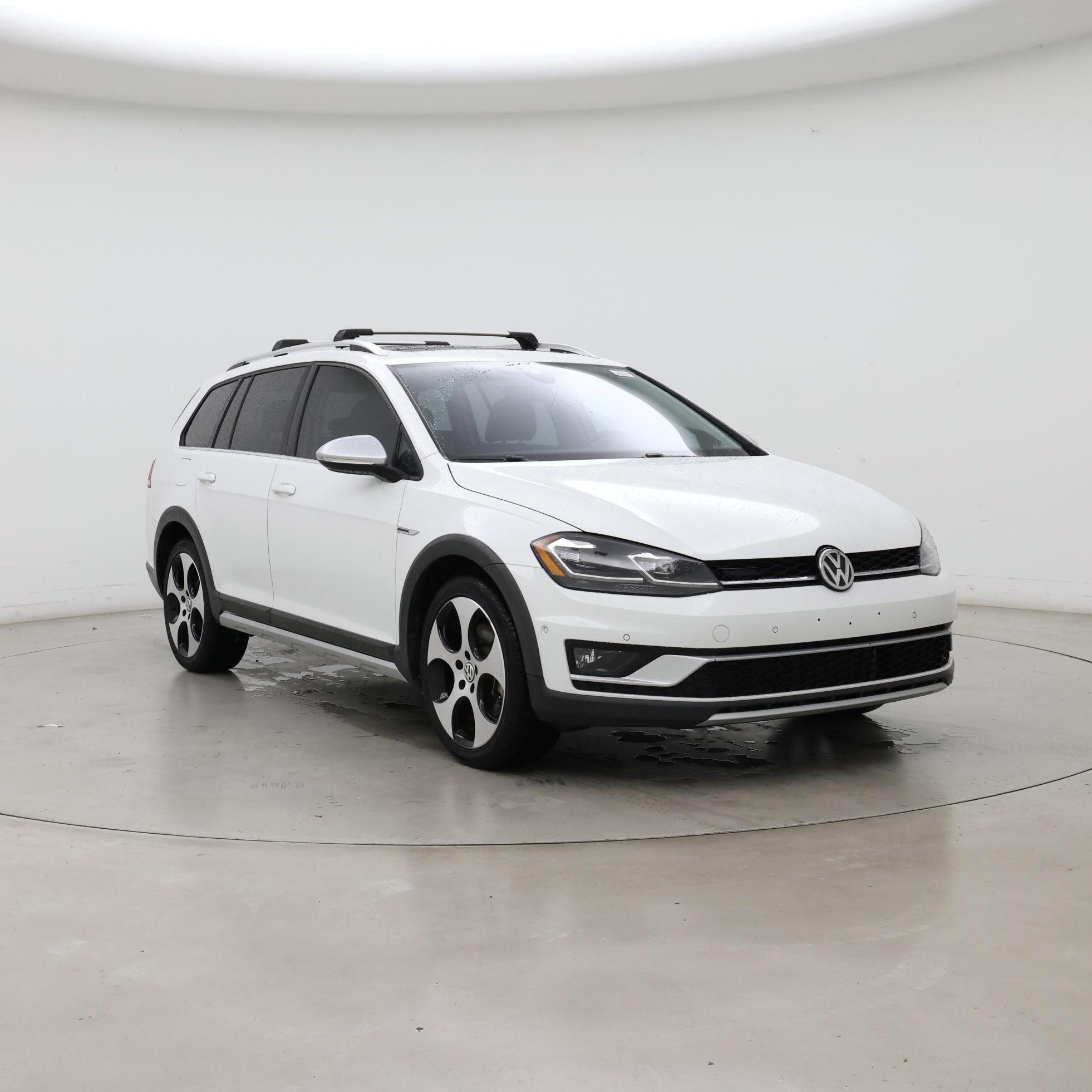 White 2019 Volkswagen Golf Alltrack Wagon All-Wheel Drive Automatic