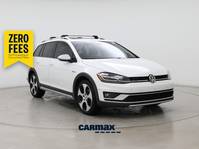 White 2019 Volkswagen Golf Alltrack Wagon All-Wheel Drive Automatic