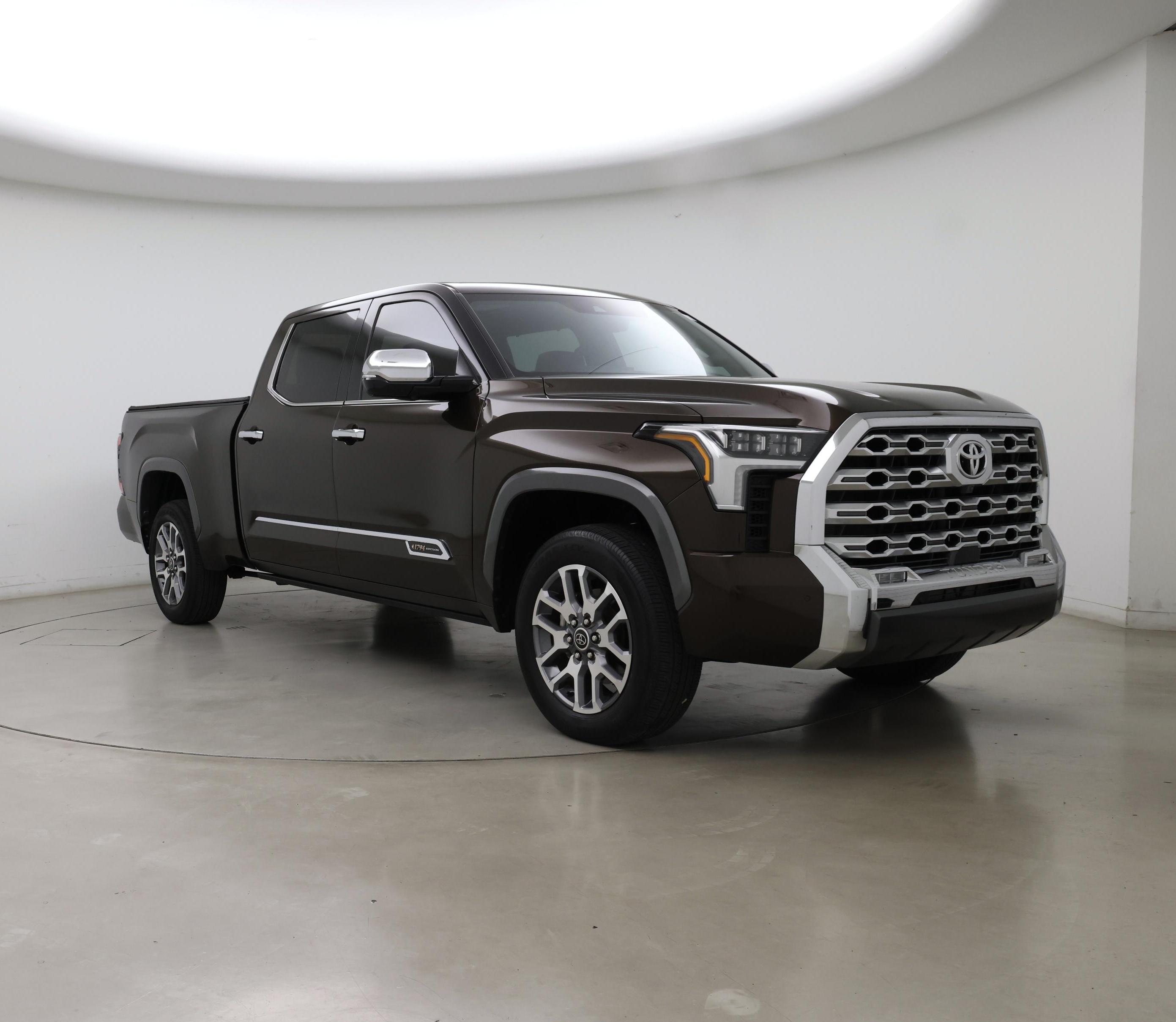 Brown 2023 Toyota Tundra 1794 Edition CrewMax Cab LB 4WD Pickup Truck Four-Wheel Drive Automatic