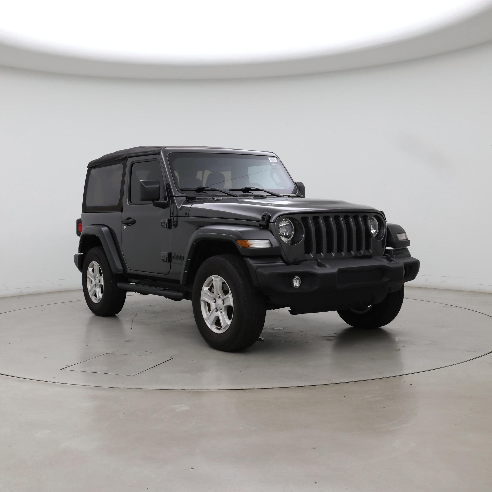 Gray 2022 Jeep Wrangler SUV / Crossover Four-Wheel Drive Automatic