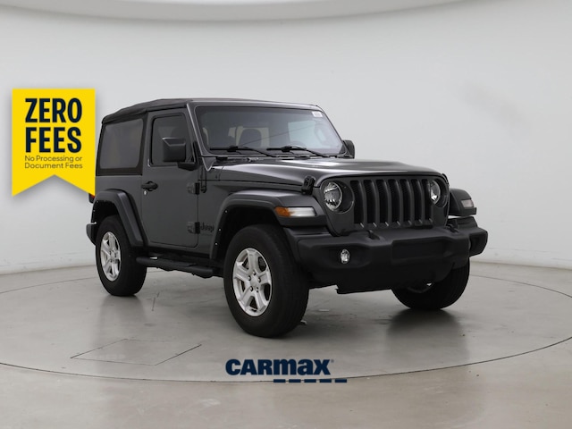 Gray 2022 Jeep Wrangler SUV / Crossover Four-Wheel Drive Automatic