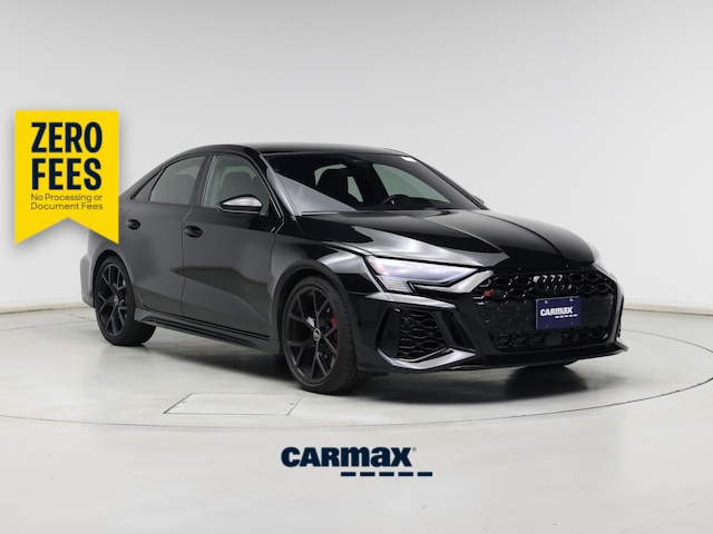 Black 2022 Audi RS 3 2.5T quattro Sedan All-Wheel Drive Automatic