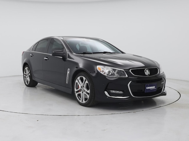 Black 2017 Chevrolet SS RWD Sedan Rear-Wheel Drive Manual