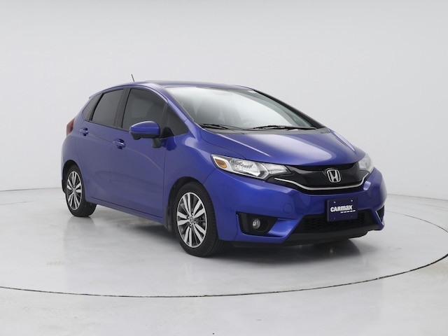 Blue 2015 Honda Fit EX-L Hatchback Front-Wheel Drive Automatic