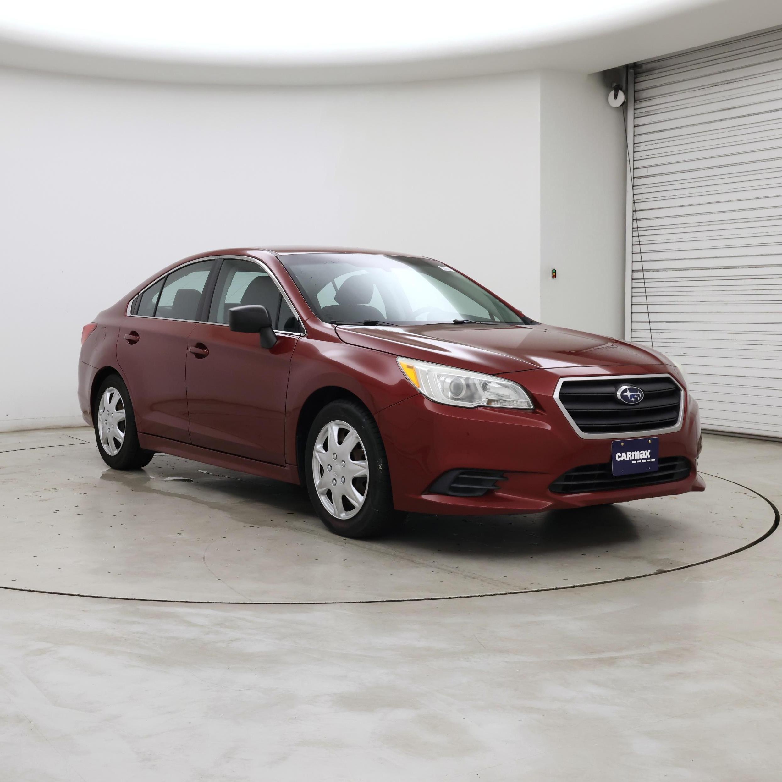 Red 2016 Subaru Legacy Sedan All-Wheel Drive Automatic