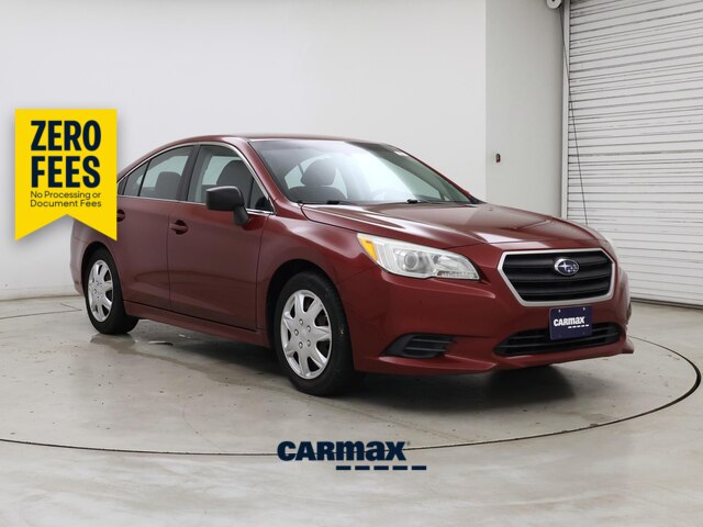 Red 2016 Subaru Legacy Sedan All-Wheel Drive Automatic