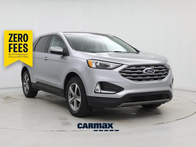 Gray 2022 Ford Edge SEL AWD SUV / Crossover All-Wheel Drive Automatic