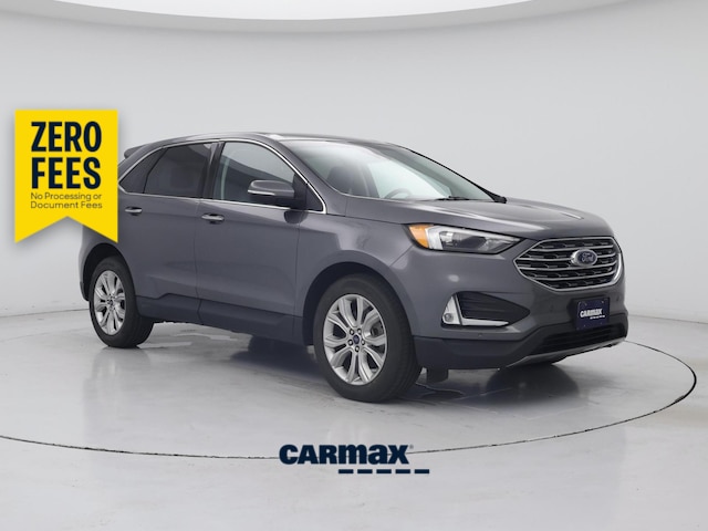 Gray 2022 Ford Edge SUV / Crossover All-Wheel Drive Automatic