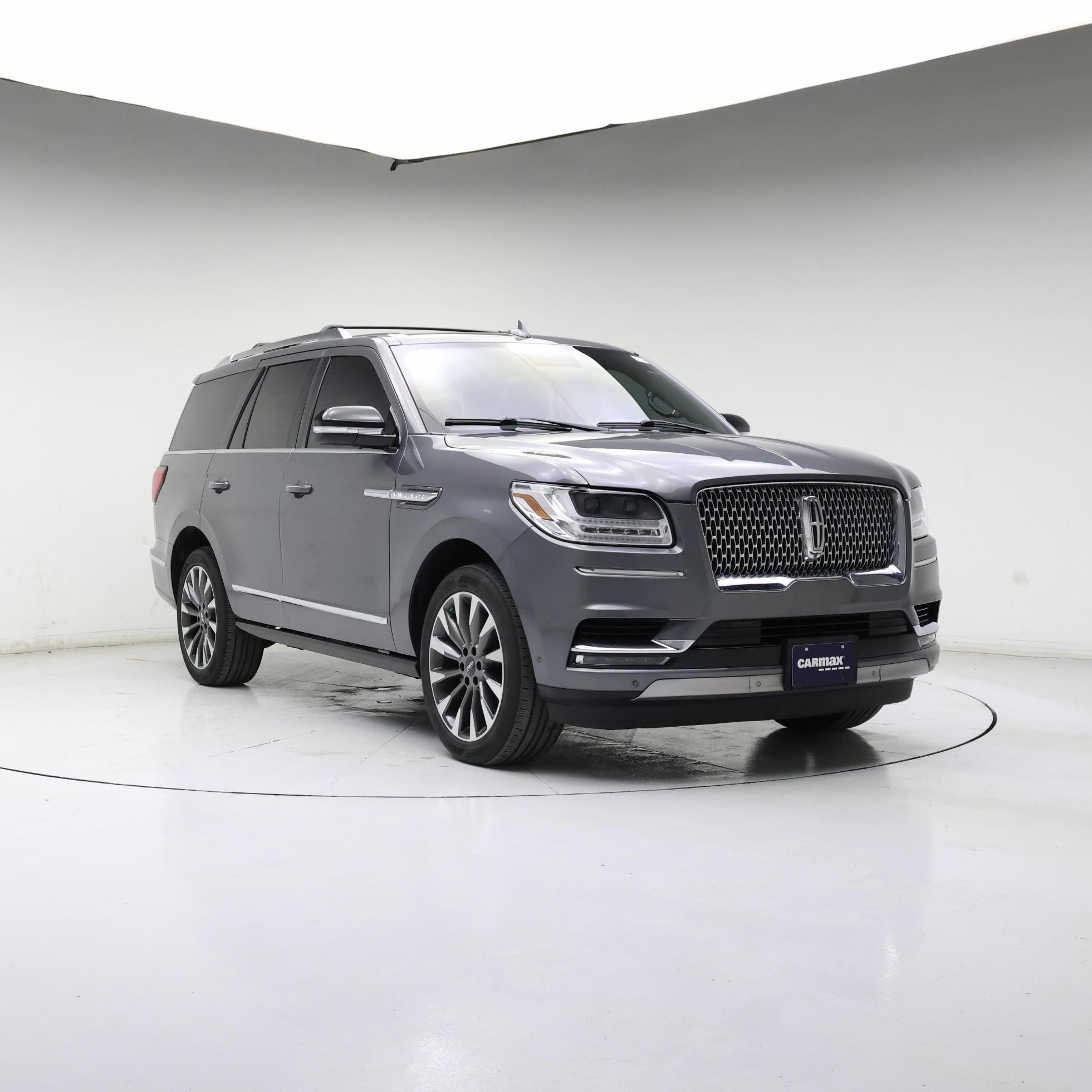 Gray 2021 Lincoln Navigator SUV / Crossover Four-Wheel Drive Automatic