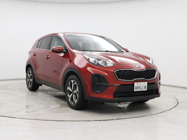 Red 2020 Kia Sportage LX FWD SUV / Crossover Front-Wheel Drive Automatic