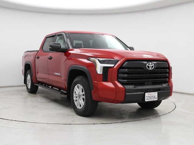 Red 2026 Toyota Tundra SR5 CrewMax Cab 4WD Pickup Truck Four-Wheel Drive Automatic