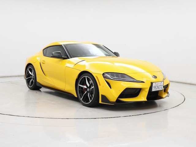 Yellow 2022 Toyota Supra 3.0 Premium RWD Coupe Rear-Wheel Drive Automatic