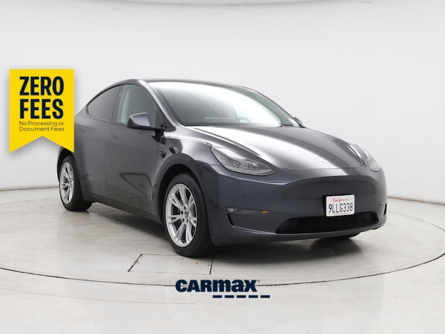 Gray 2024 Tesla Model Y Long Range AWD SUV / Crossover All-Wheel Drive Automatic