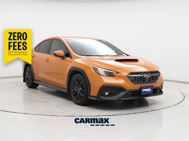 Orange 2024 Subaru WRX Premium AWD Sedan All-Wheel Drive Manual