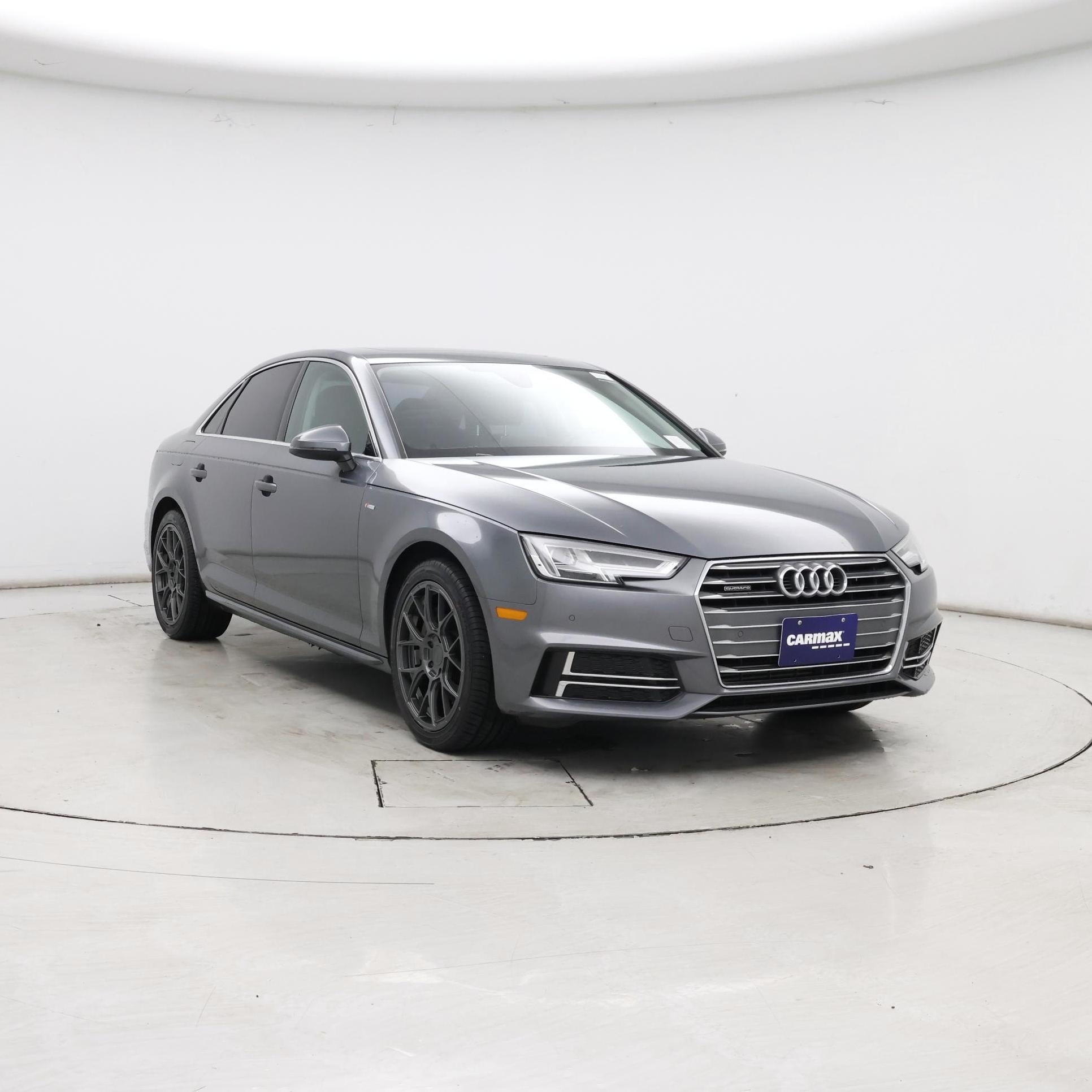 Gray 2017 Audi A4 Sedan All-Wheel Drive Automatic