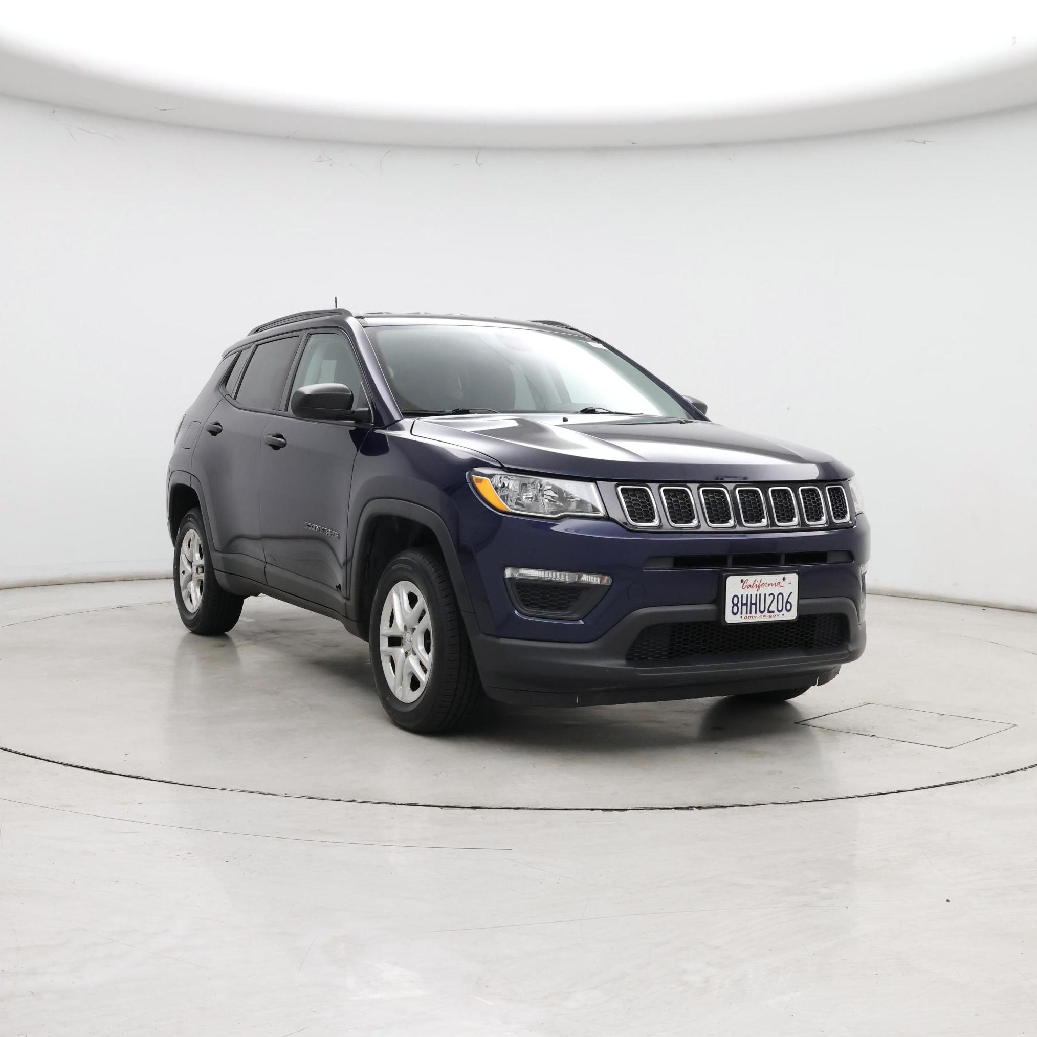 Blue 2018 Jeep Compass SUV / Crossover Four-Wheel Drive Automatic