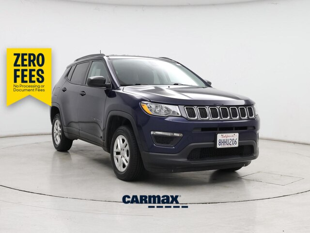 Blue 2018 Jeep Compass SUV / Crossover Four-Wheel Drive Automatic
