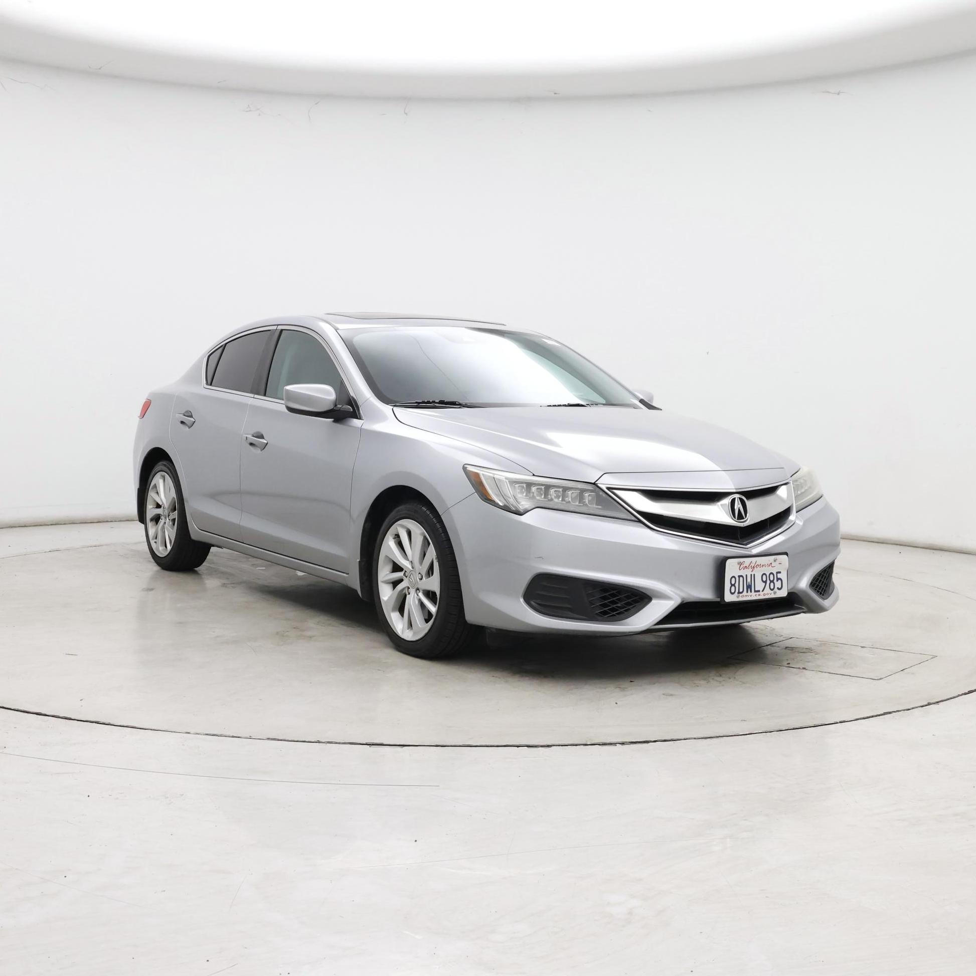 Silver 2017 Acura ILX Sedan  Automatic