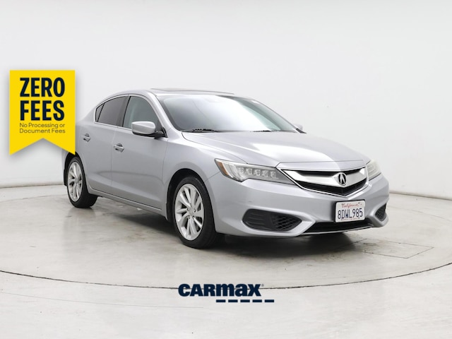 Silver 2017 Acura ILX Sedan Automatic