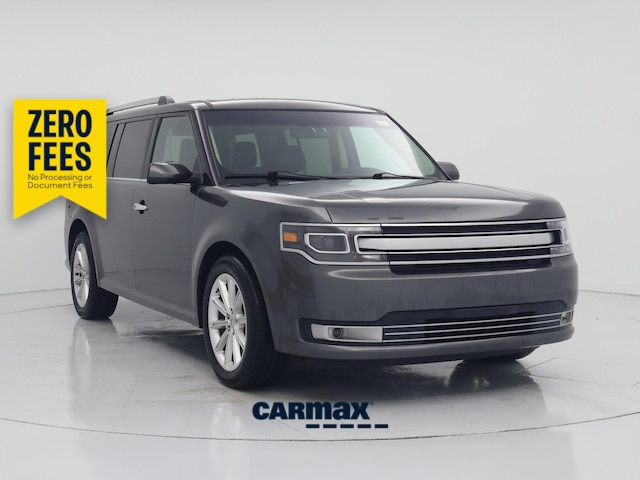Gray 2018 Ford Flex Limited AWD SUV / Crossover All-Wheel Drive Automatic