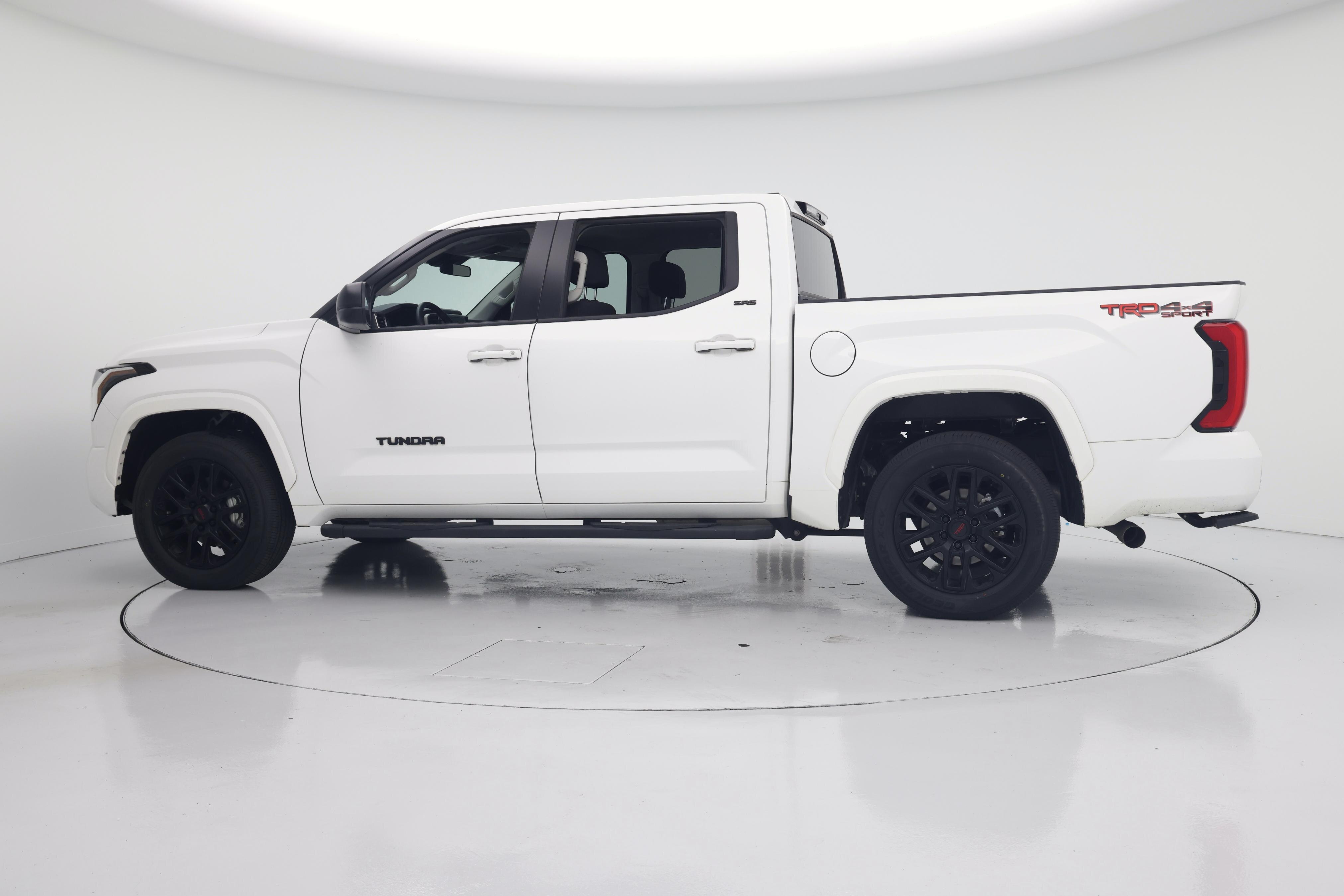 White 2024 Toyota Tundra Pickup Truck Four-Wheel Drive Automatic