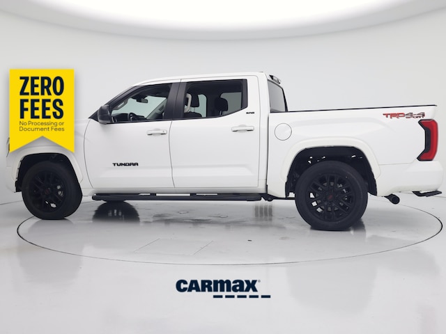 White 2024 Toyota Tundra Pickup Truck Four-Wheel Drive Automatic