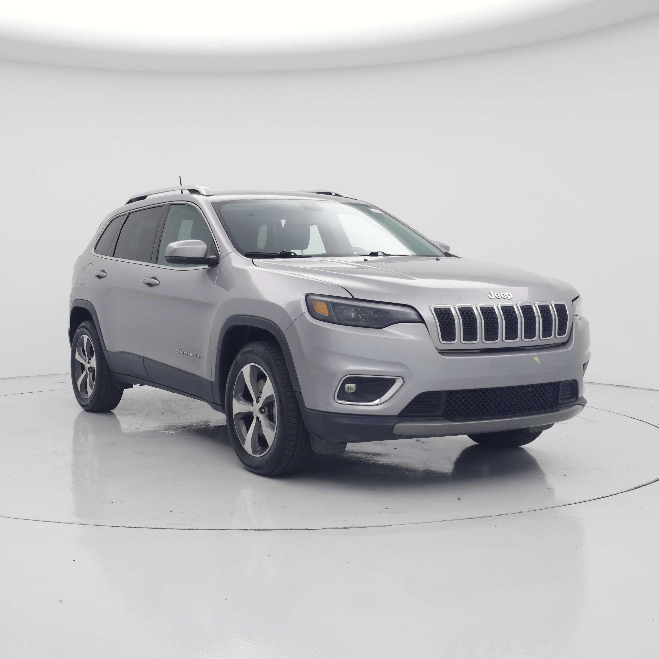 Silver 2019 Jeep Cherokee Limited 4WD SUV / Crossover Four-Wheel Drive Automatic