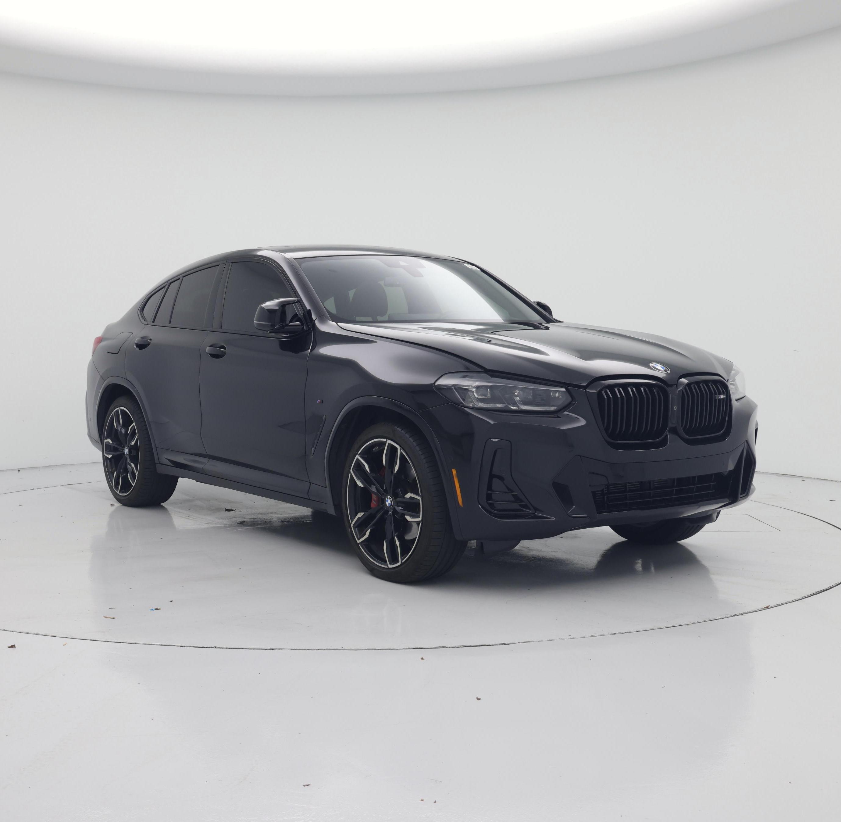 Black 2024 BMW X4 SUV / Crossover All-Wheel Drive Automatic