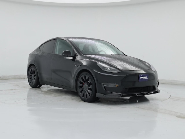 Black 2022 Tesla Model Y Performance AWD SUV / Crossover All-Wheel Drive Automatic