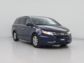 Blue 2014 Honda Odyssey EX-L