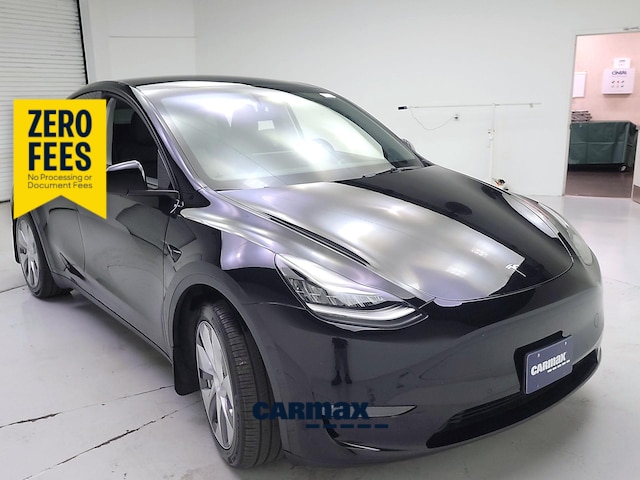 Black 2021 Tesla Model Y SUV / Crossover All-Wheel Drive Automatic