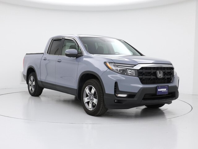 Gray 2024 Honda Ridgeline RTL AWD Pickup Truck All-Wheel Drive Automatic