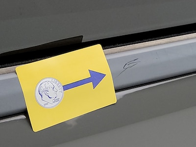 Rear Door Driver Side Cosmetic Imperfection