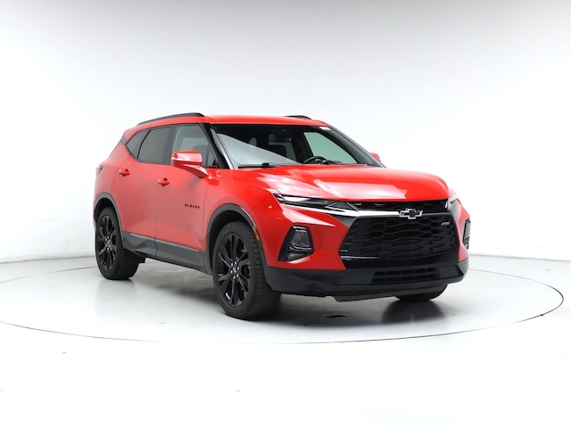 Red 2021 Chevrolet Blazer RS FWD SUV / Crossover Front-Wheel Drive Automatic