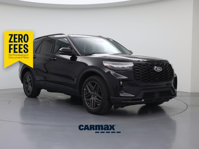 Black 2025 Ford Explorer ST-Line AWD SUV / Crossover All-Wheel Drive Automatic