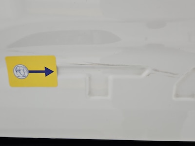 Trunk or Hatch Rear Cosmetic Imperfection