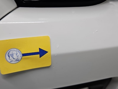 Bumper Front Cosmetic Imperfection