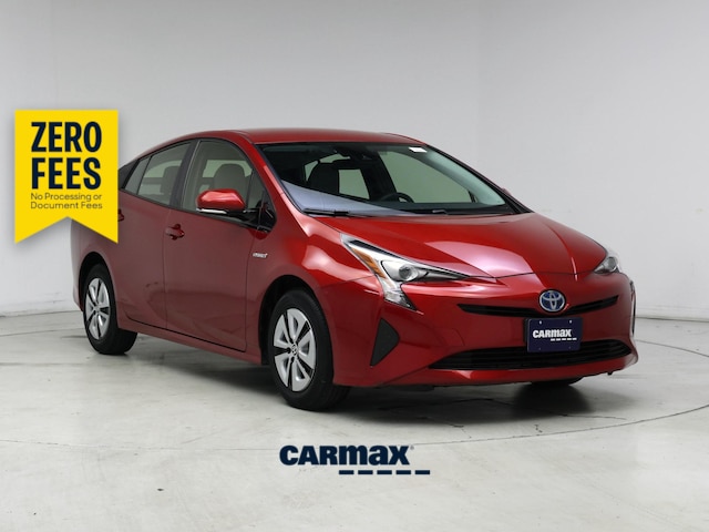 Red 2017 Toyota Prius Two Eco FWD Hatchback Front-Wheel Drive Automatic
