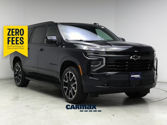 Black 2025 Chevrolet Suburban RST 4WD SUV / Crossover Four-Wheel Drive Automatic