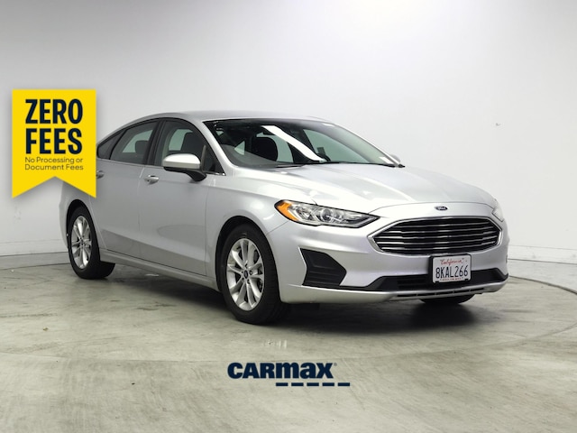 Silver 2019 Ford Fusion Sedan Front-Wheel Drive Automatic