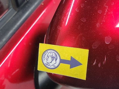 Mirror Driver Side Cosmetic Imperfection