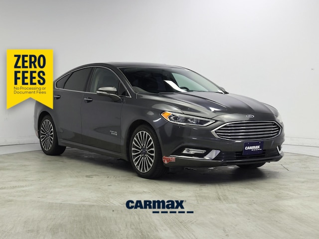 Gray 2017 Ford Fusion Energi Sedan Front-Wheel Drive Automatic