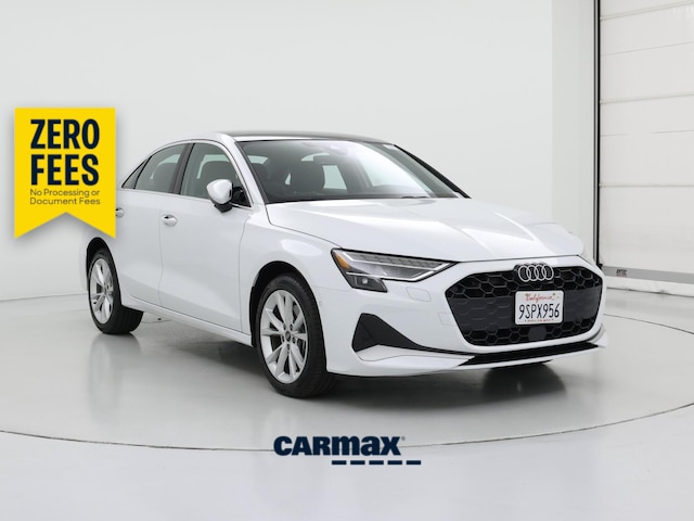 White 2025 Audi A3 quattro Premium Plus 40 TFSI Sedan All-Wheel Drive Automatic